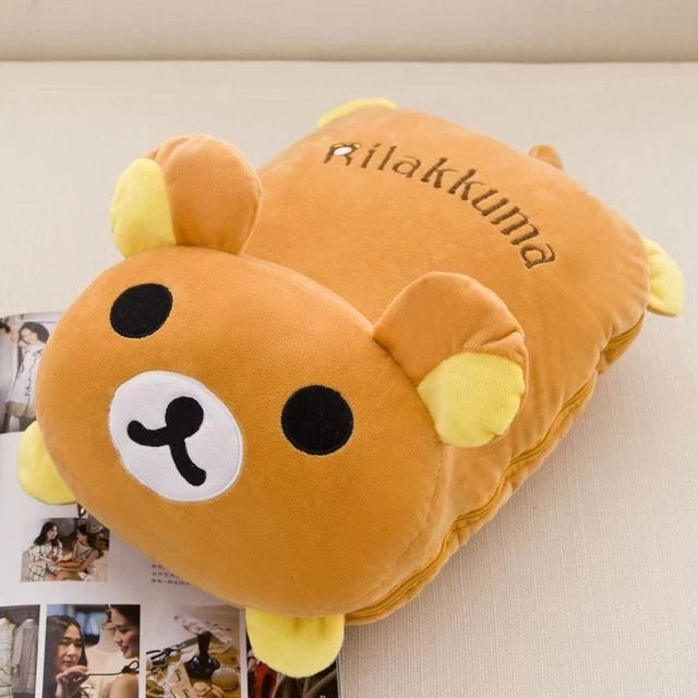 Rilakkuma Pillow & Blanket