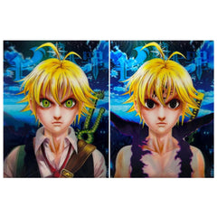 The Seven Deadly Sins Meliodas 3D Poster (2 in 1) - Vers.1