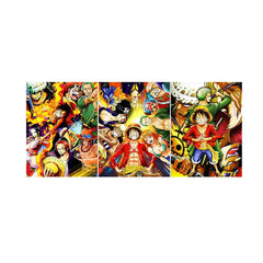 Anime One Piece 3D Poster (3 in 1) - Vers.18