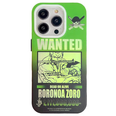 Anime One Piece: WANTED Phone Case - Vers.2 (For iPhone)