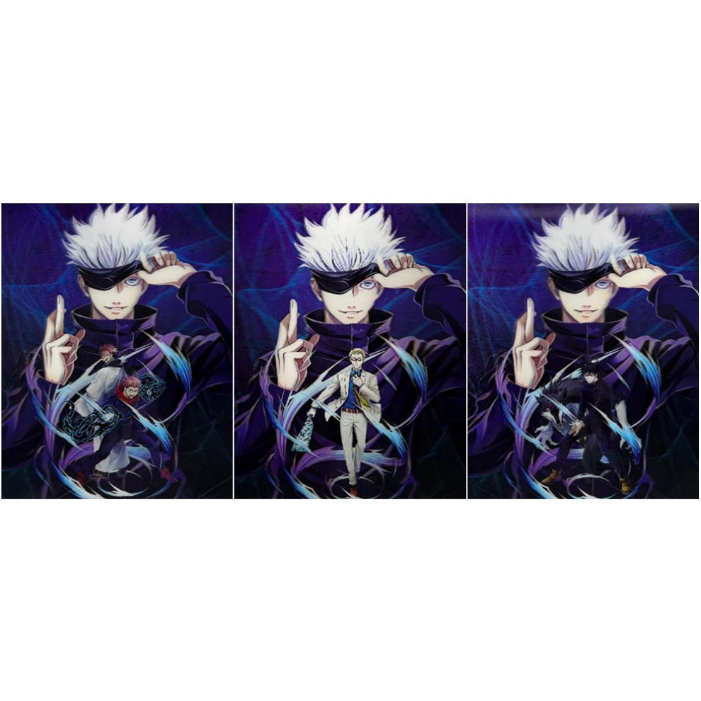 Anime Jujutsu Kaisen: Satoru Gojo 3D Poster (3 in 1) - Vers.1