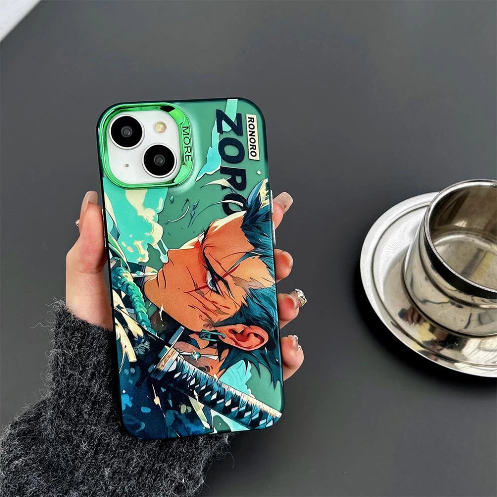 Anime One Piece: Roronoa Zoro Phone Case - Vers.13 (For iPhone)