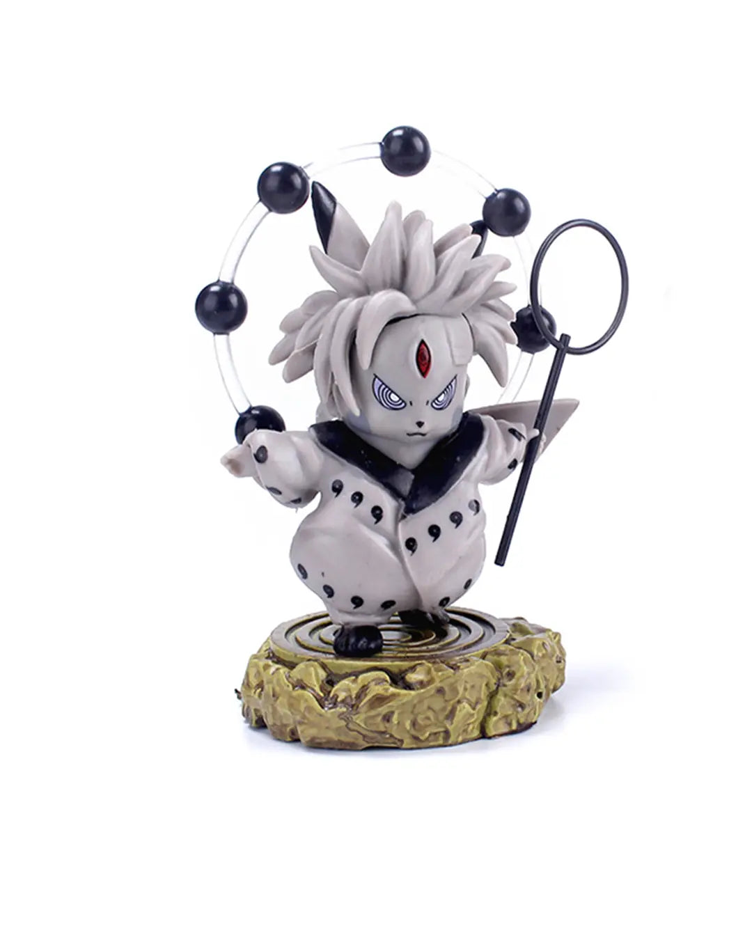 Pikachu Naruto Fusion Anime Figure Pokémon Cosplay Collectible 11cm
