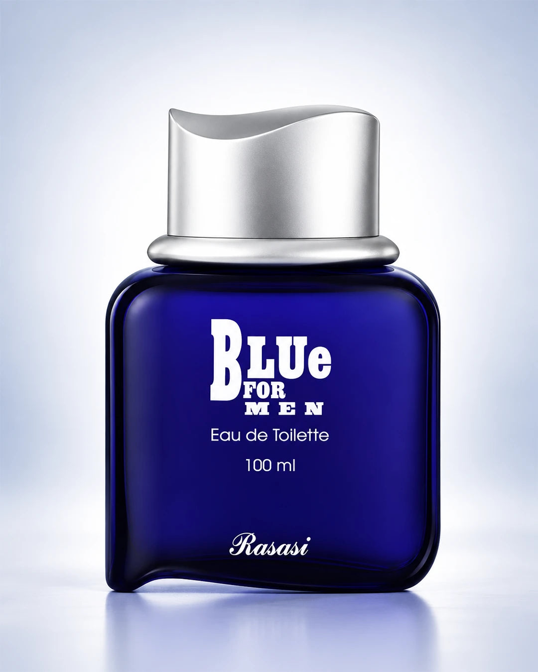 Rasasi Blue For Men Eau de Toilette 100ml perfume bottle