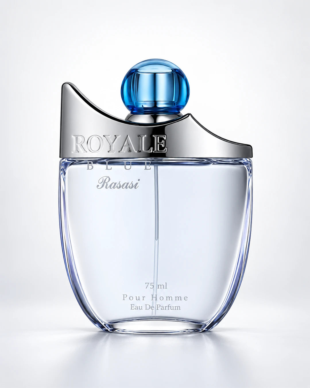 Rasasi Royale Blue Eau de Parfum 75ml perfume bottle for men