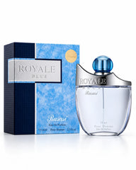 Rasasi Royale Blue Eau de Parfum 75ml for men with bottle and box