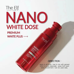The ELF Nano White Dose Serum 60ml – Brightening, Hydrating & Anti-Aging Care
