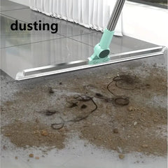 Adjustable Floor Squeegee Wiper with Stainless Steel Handle – Green