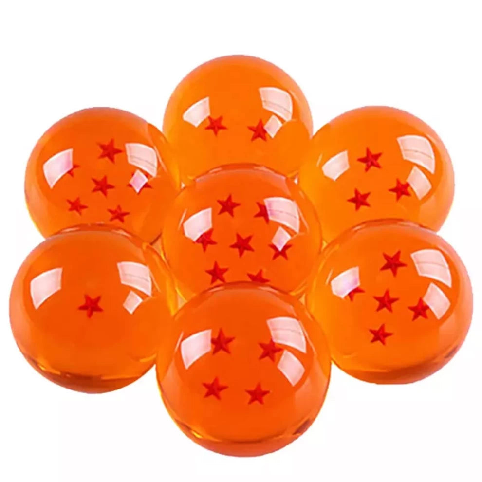 Anime Dragon Ball Z: Shenron's 7 Stars Crystal Balls Set (Large)