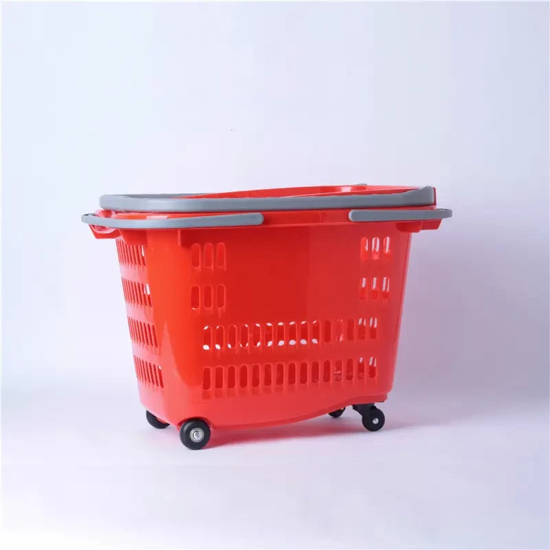 Plastic Handheld Shopping Basket – 30L Capacity