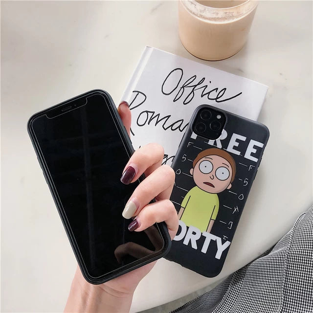 Rick & Morty: Free Morty Back Cover - Vers.04 (For iPhone XR, X-XS, X-XS Max)