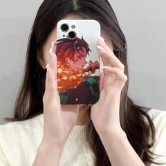 Anime Demon Slayer: Tanjiro Kamado Back Cover - Vers.10 (For iPhone XR, X-XS, X-XS Max)