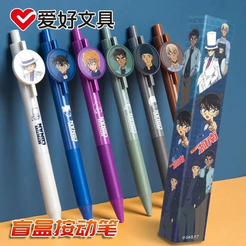 Detective Conan Character Gel Pen – 0.5mm Black Ink
