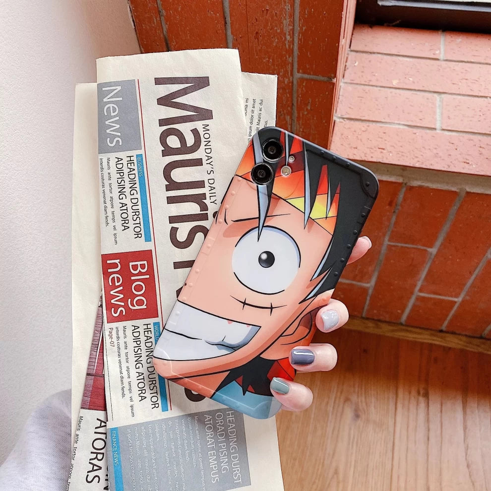 Anime One Piece: Monkey D. Luffy Back Cover - Vers.01 (For iPhone XR, X-XS, X-XS Max)