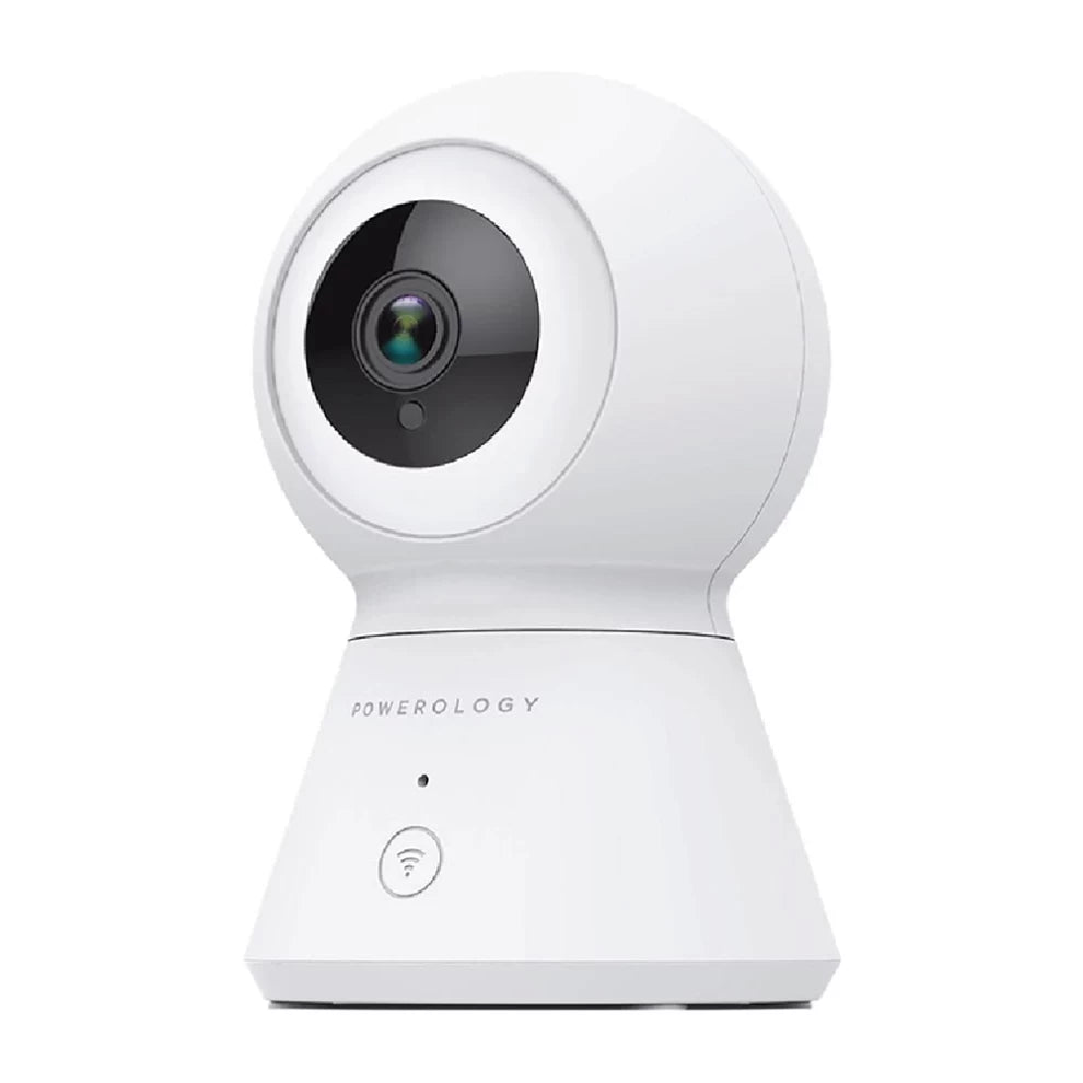 Powerology WiFi Smart Home Camera – 1080P Night Vision & Motion Detection