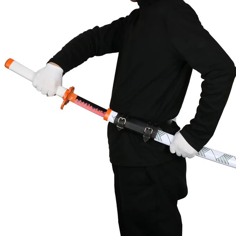 Samurai sword holder belt 124cm katana cosplay waist strap UAE