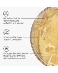 The Ordinary Caffeine Solution 5% + EGCG benefits for visible dark circles puffiness luminosity and under-eye dullness