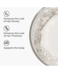 The Ordinary hair density serum benefits showing improved-looking hair density, thickness and scalp support