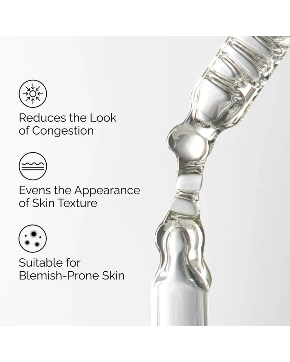 The Ordinary Salicylic Acid 2% Solution helps reduce the look of congestion and improve uneven skin texture