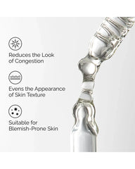 The Ordinary Salicylic Acid 2% Solution helps reduce the look of congestion and improve uneven skin texture
