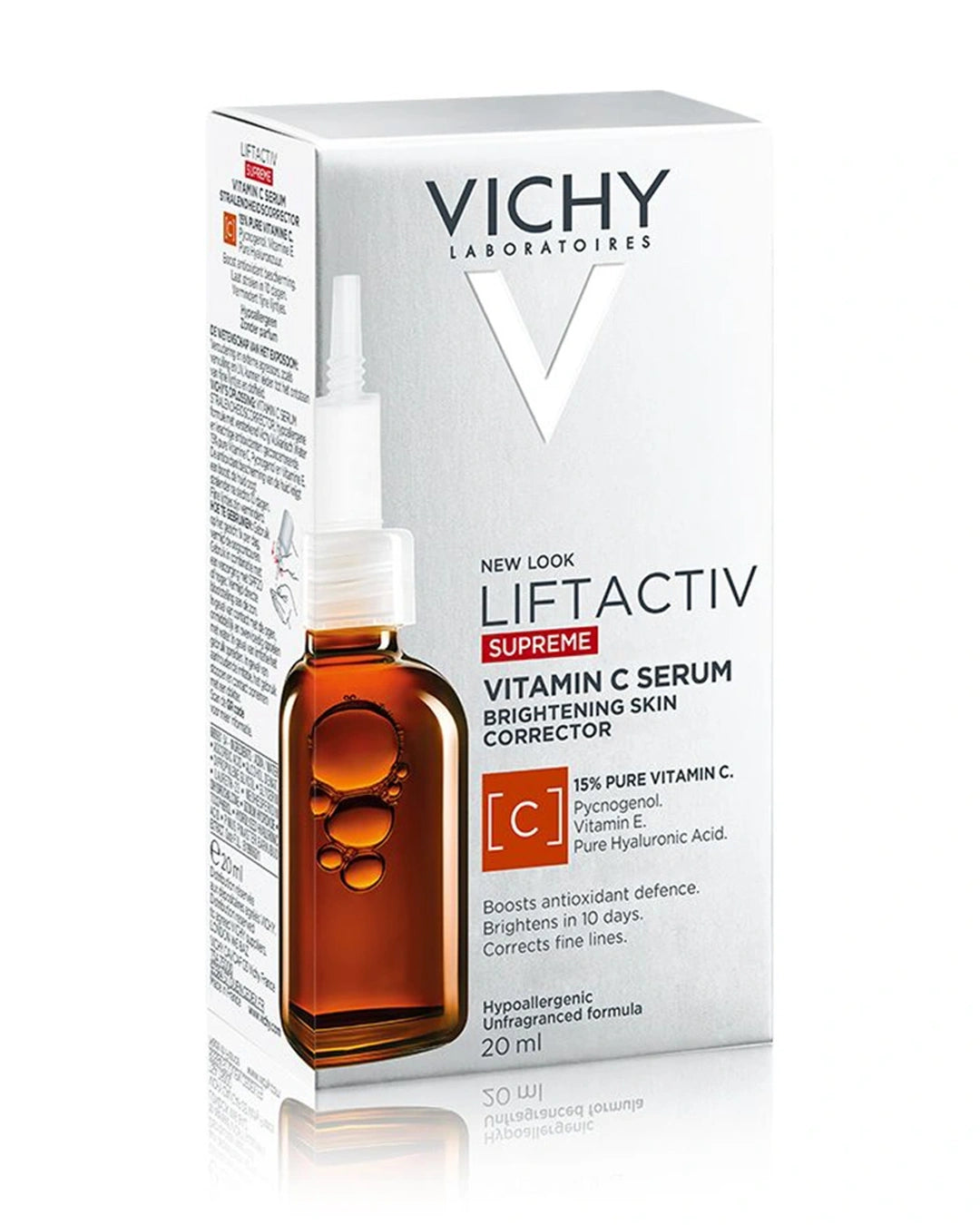 Vichy Liftactiv Supreme Vitamin C Serum 15% box and bottle 20ml