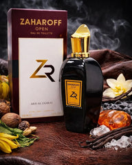 Zaharoff Open perfume 100ml warm spicy vanilla woody fragrance luxury scent UAE